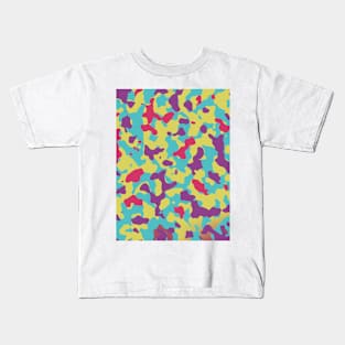 Pattern Camouflage Colors Kids T-Shirt